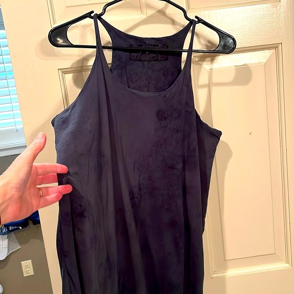 Rundholtz dip tie dye racerback cotton slip dress - Picture 1 of 9